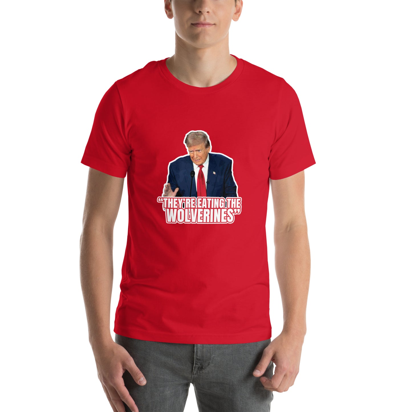 "They're Eating the Wolverines" t-shirt